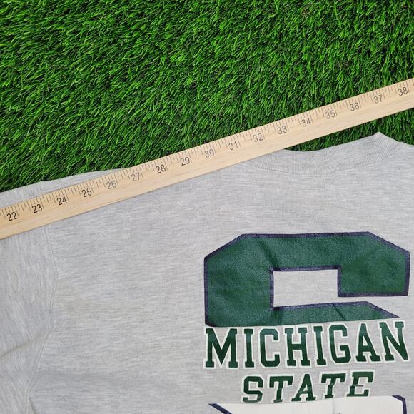 Vintage Michigan State Sweatshirt Womens 2XL 25x26 USA - Picture 5 of 16